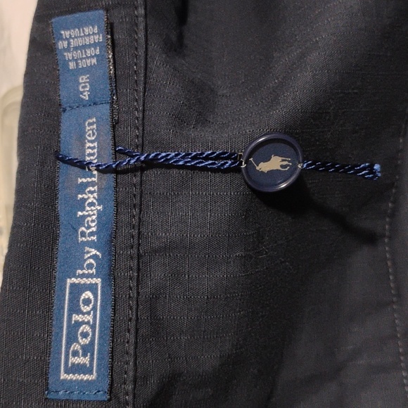 NWOT Polo Ralph Lauren Mens Blue Cargo Field Jacket Sz.40R (A-72) - Picture 11 of 16